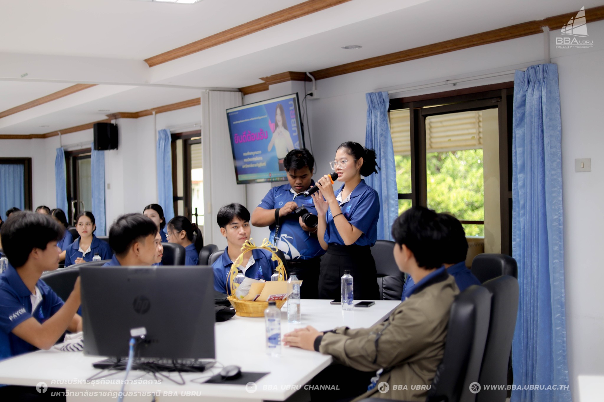 30 ต.ค.67 ต้อนรับผู้บริหาร คณาจารย์ บุคลากรและนักศึกษา คณะวิทยาการจัดการ มหาวิทยาลัยราชภัฏสุรินทร์ ณ คณะบริหารธุรกิจและการจัดการ มหาวิทยาลัยราชภัฏอุบลราชธานี