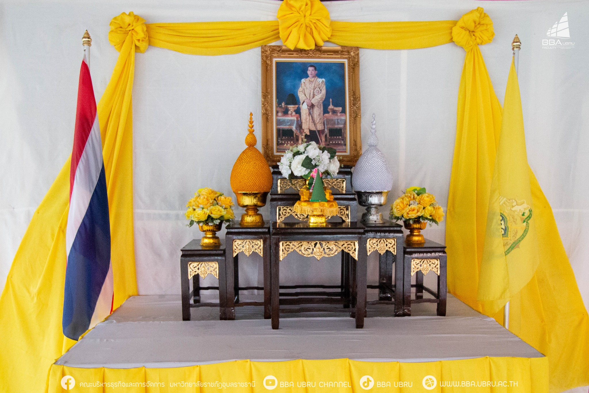 ๑๒ กรกฎาคม ๖๗ ณ อาคารเรียน ๘ สาขาวิชาการจัดการธุรกิจดิจิทัล ถวายพระพร พระบาทสมเด็จพระเจ้าอยู่หัว เนื่องในโอกาสวันเฉลิมพระชนมพรรษา