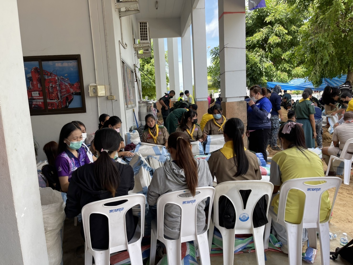 วันที่ 6 ต.ค. 65 ณ สำนักงานเทศบาลนครอุบลราชธานี:?BBA UBRU จิตอาสาดูแลห่วงใย ฮักแพงคนอุบลฯ?