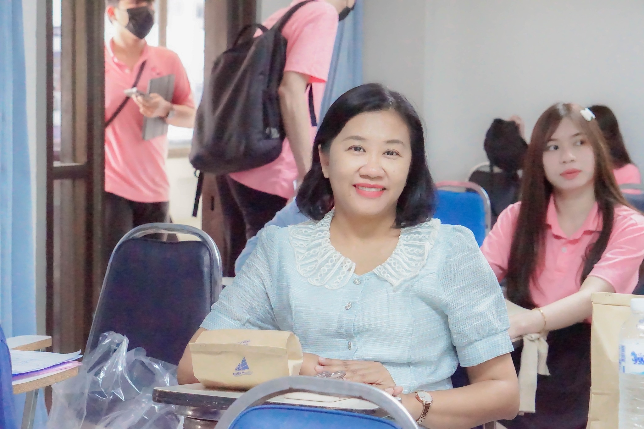 กิจกรรมทวนสอบผลสัมฤทธิ์การจัดการเรียนการสอน ในรายวิชา การจัดการธุรกิจเพื่อสิ่งแวดล้อม ผู้สอน อ.ภราดา บุญรมย์ ผลลัพธ์ที่ได้จากการเรียนรู้ : นักศึกษามีความรู้ ความเข้าใจในแนวความคิดการประกอบธุรกิจ การเขียนแผนธุรกิจ