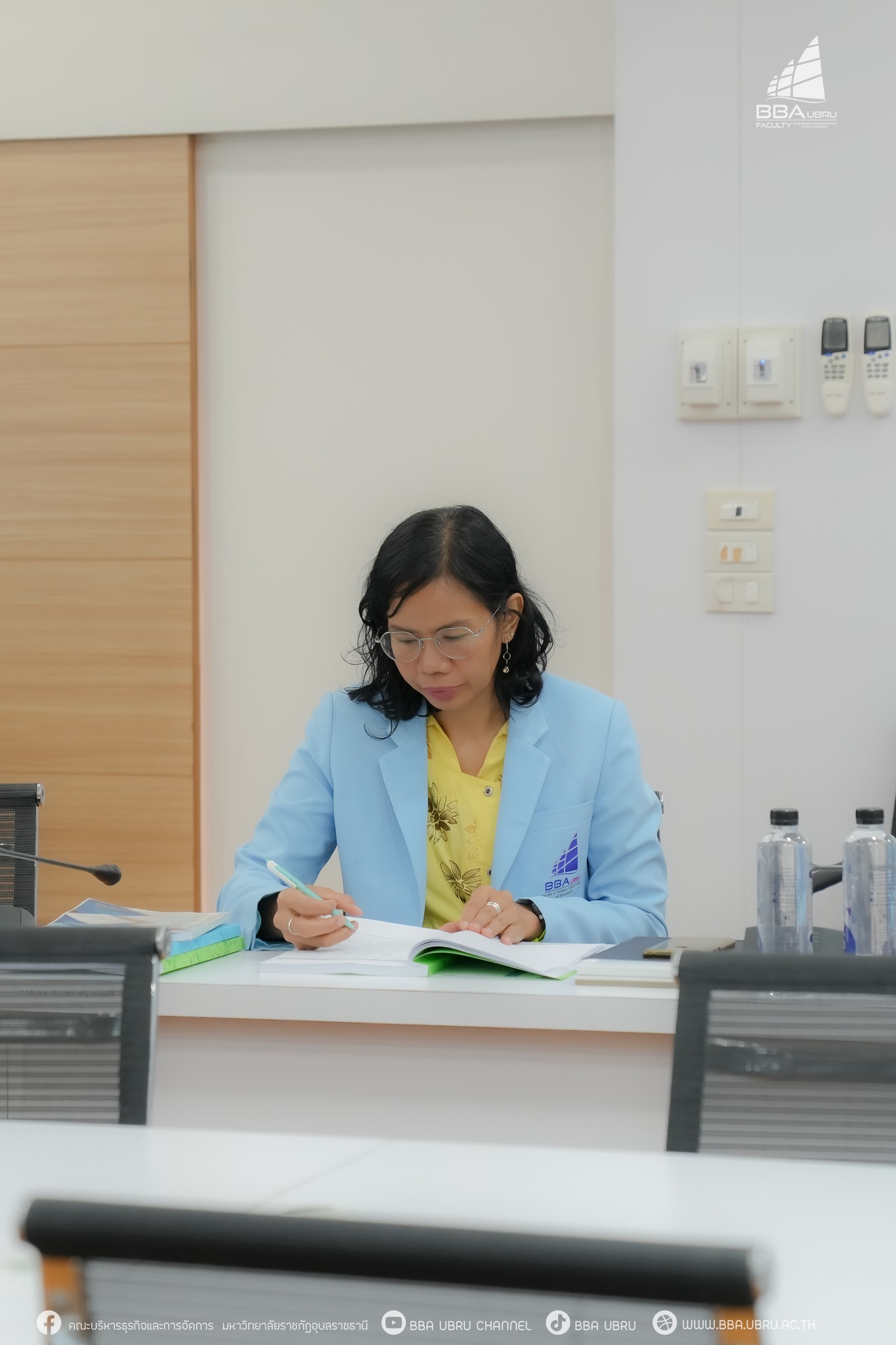 วันที่ 10 มิ.ย. 67 รับการประเมินคุณภาพการศึกษาภายใน ระดับหลักสูตร ประจำปีการศึกษา 2566 ?หลักสูตรบริหารธุรกิจมหาบัณฑิต สาขาวิชาการจัดการ?